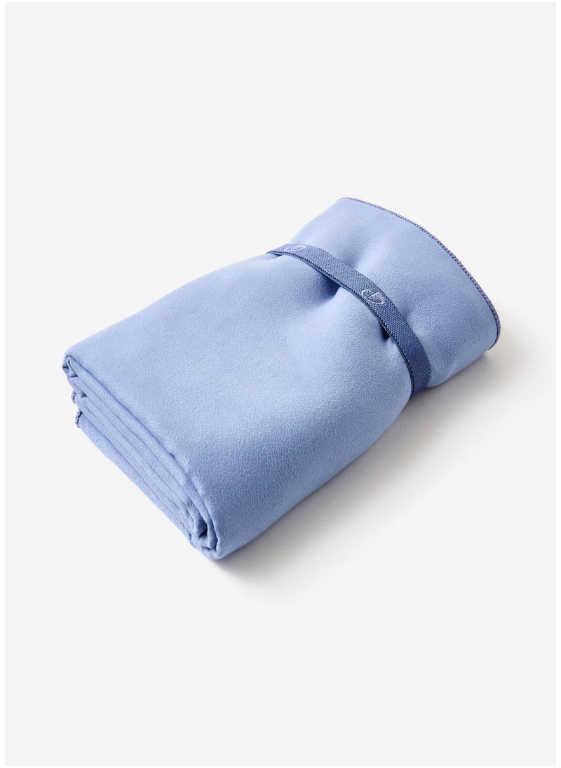 NABAIJI NABAIJI by DECATHLON, Microfibre Towel L Denim Blue  - Image 2