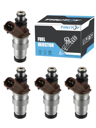 TAUTOY FJ377 Fuel Injectors 4PCS 27L Only For Toyota 4Runner 1996 1997 1998 1999 2000 27LTacoma 1995 1996 1997 1998 1999 2000T100 1996 1997 19982320979095 2325075050 - Image 1