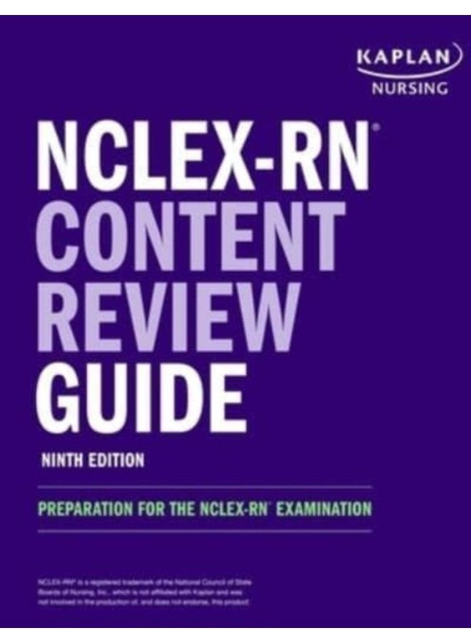 NCLEX RN Content Review Guide Preparation for the NCLEX RN Examination - Paperback