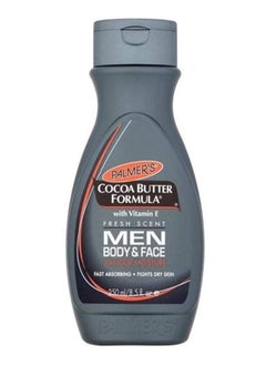 Cocoa Butter Formula Men Body and Face Bottle, 250 ml