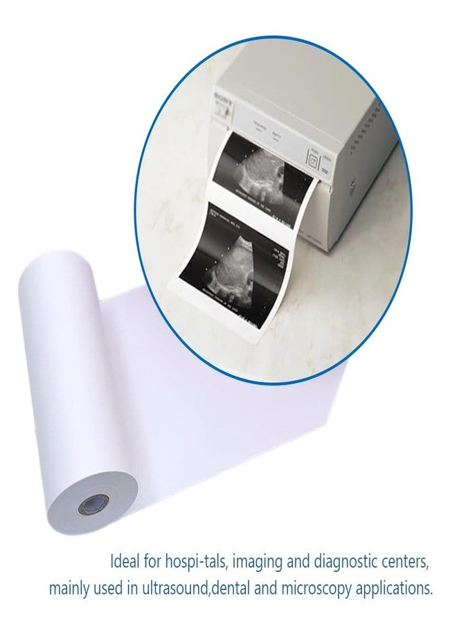 MUROCEA UPP-110S Ultrasound Video Recording Film Media Thermal Printer Paper, 110mmX20m (10 Rolls) - Image 3