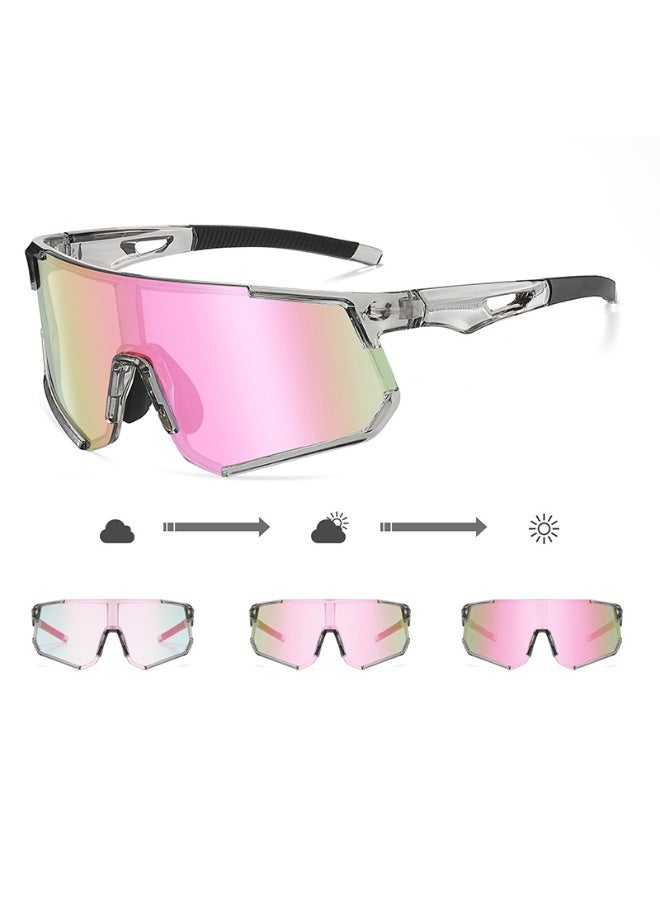 Aoron Outdoor sports sunglasses with UV protection, UV400 polarized riding safety sunglasses, fishing sunglasses, windproof goggles, suitable for baseball and golf. - Image 1