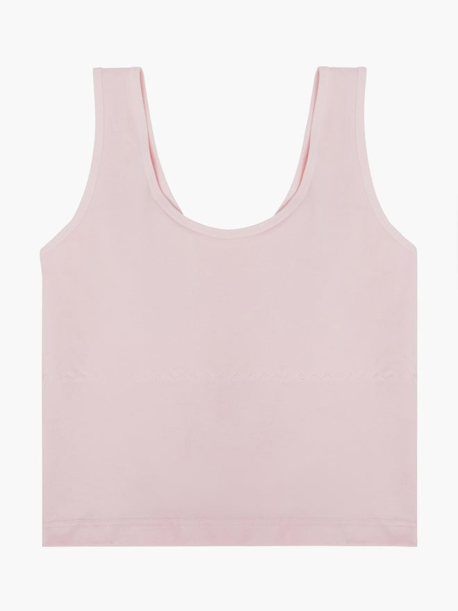 Styli Teen Girls Pink Cami Vest with Build Padding - Image 2