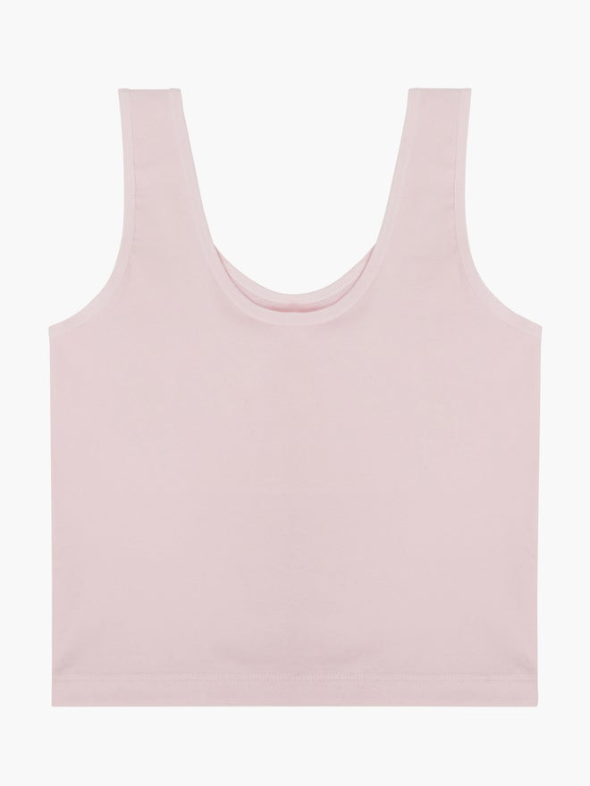 Styli Teen Girls Pink Cami Vest with Build Padding - Image 1