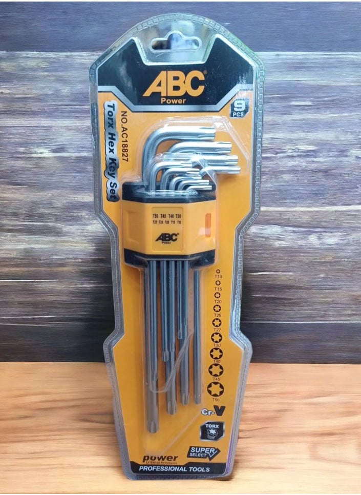 ABC - Soaking wrench, 9 pieces, regular - short - Image 1