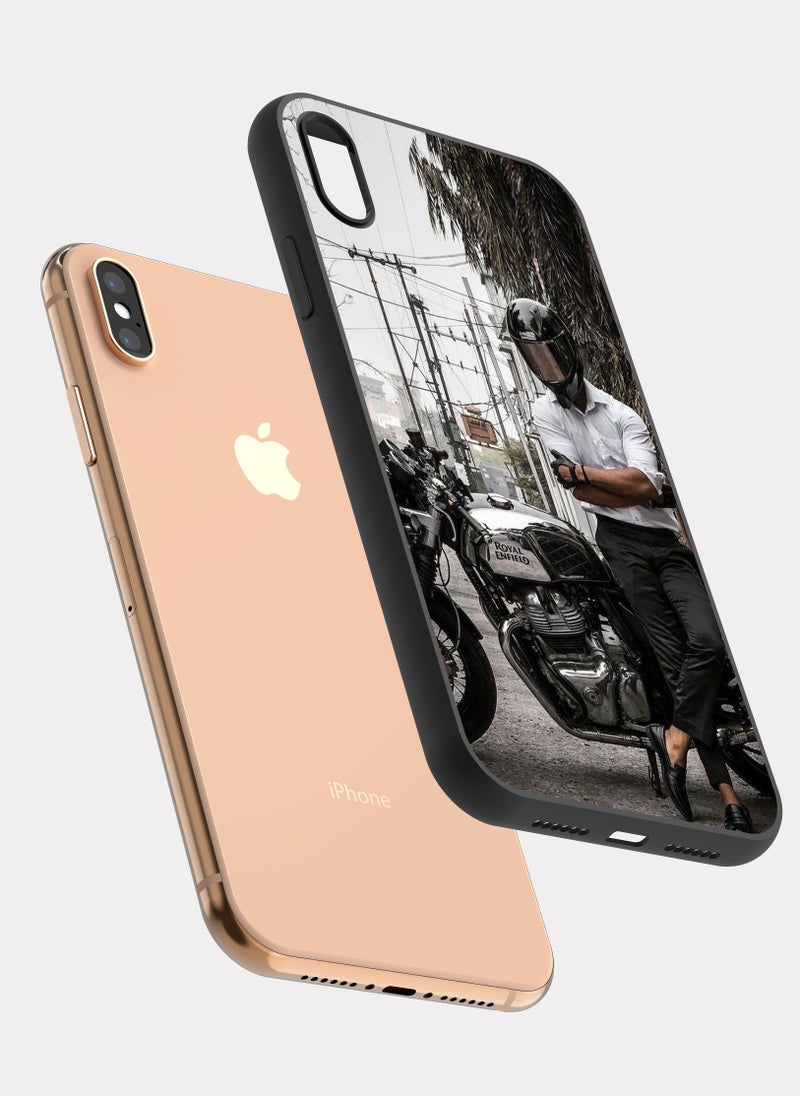 PXLAAT iPhone X MAX case cover Royal Enfield Motorcycles - Image 2