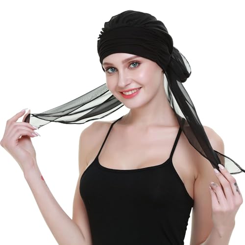 FocusCare Cancer Caps for Chemo Women Hair Loss Sleeping Turbans Chemotherapy Headwear - Image 2