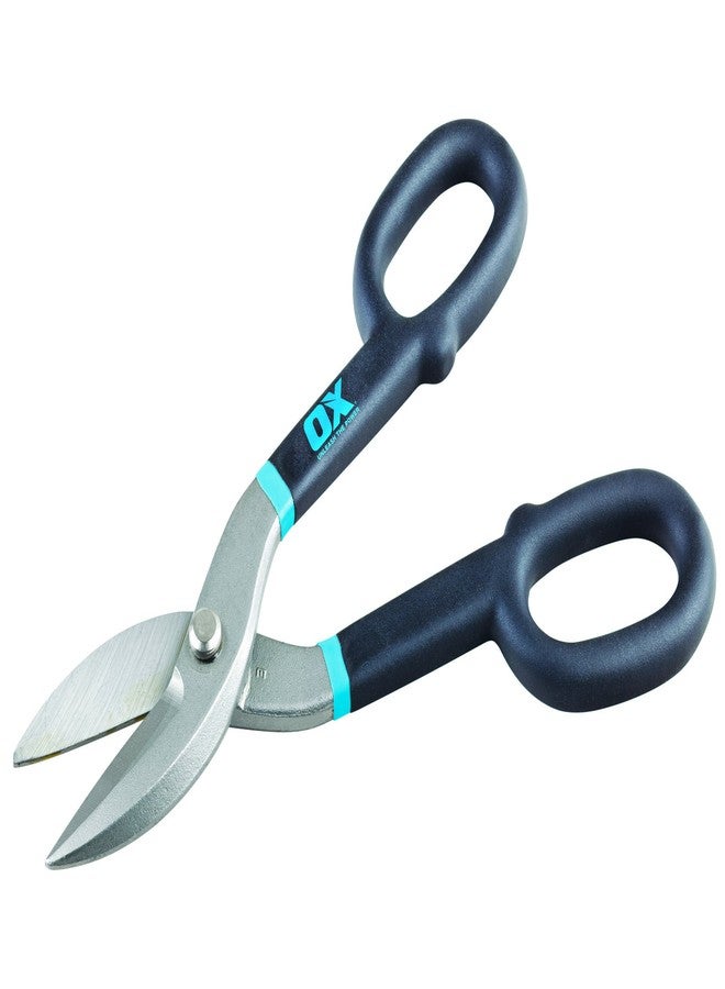 OX Tools 10" Straight Cut Tin Snips - Image 2