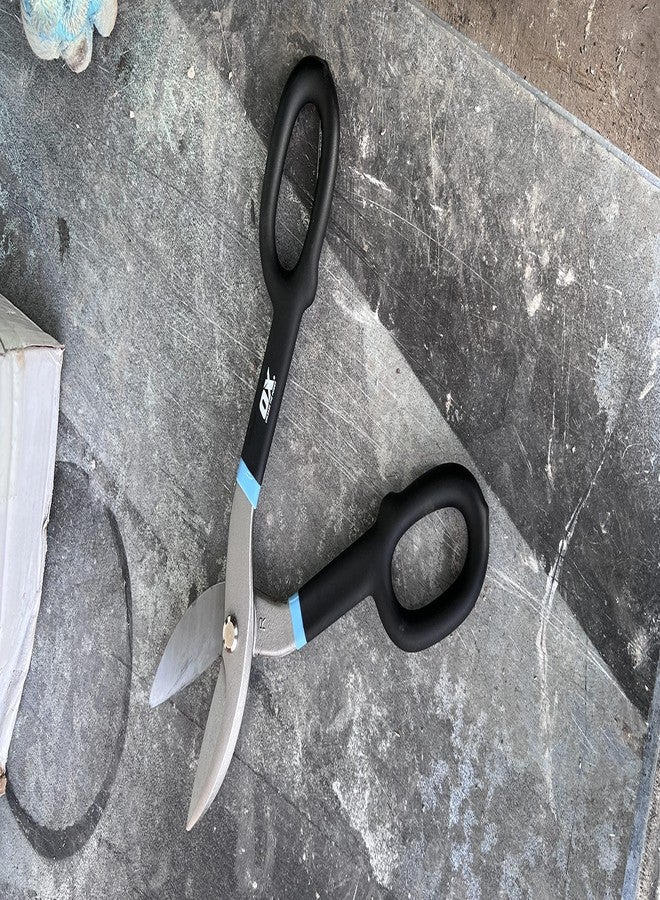 OX Tools 10" Straight Cut Tin Snips - Image 3