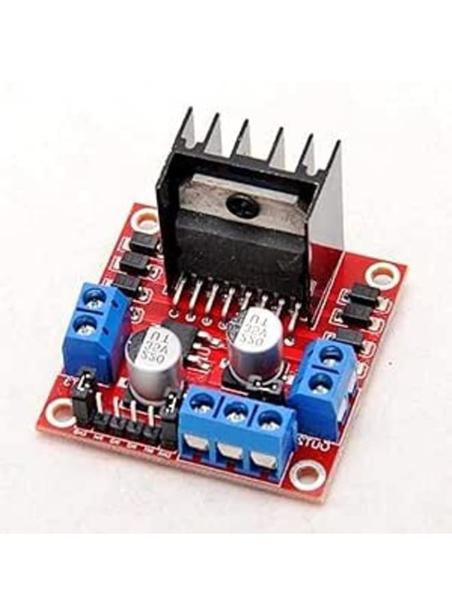 وحدة تحكم محرك السائر DC ذات الجسر المزدوج H من KEYESTUDIO L298N لـ Arduino / Due و Raspberry Pi