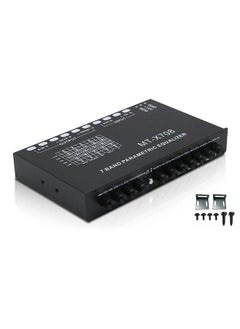Professional 7 Band Car Equalizer Multifunctional Car Audio EQ Tuning Crossover Amplifier Parametric Equalizer Car Audio Equalizer