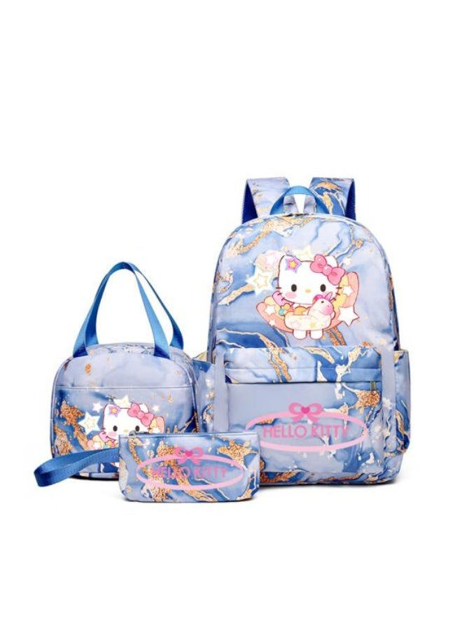general Vibrant cartoon print bag combination! Lightweight design + large-capacity partition | Fully adapted for children/student/outdoor sports - 57 - Image 1