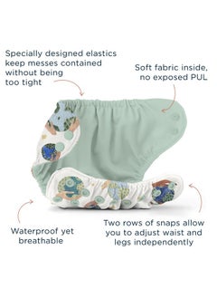 Cloth Diaper Outer, Swim Diaper, Waterproof Cloth Diaper Cover, Leak-Proof And Breathable Layer Over Prefolds, Flats Or Fitteds, Reusable Diaper With Snap Closure - Size 1 (7-17Lbs), Clay - pzsku/ZF0A7DDB883B185308F65Z/45/_/1735214453/14708aea-1e17-4e1d-b131-d93364fed623