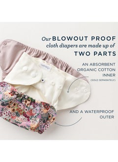 Cloth Diaper Outer, Swim Diaper, Waterproof Cloth Diaper Cover, Leak-Proof And Breathable Layer Over Prefolds, Flats Or Fitteds, Reusable Diaper With Snap Closure - Size 1 (7-17Lbs), Clay - pzsku/ZF0A7DDB883B185308F65Z/45/_/1735214468/2be74aeb-4c31-40d0-9496-50e57c4f2cb3