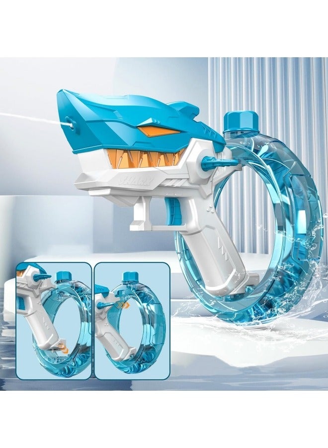 GGEROU Water Guns for Kids Adults Electric Water Gun Automatic Water Blaster Squirt Guns 26-32FT Long Range Water Pistols Outdoor Toys for Beach Swimming Pool Yard Lawn - Image 3