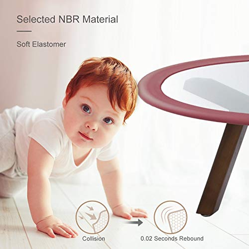 Volo Baby Safety Strip Furniture Edge Guard,Baby Proofing Foam, Cushion Corner Cover 2 Meter Tape, Safety Furniture Bumper Table Protectors (Color : Brown) - Image 5