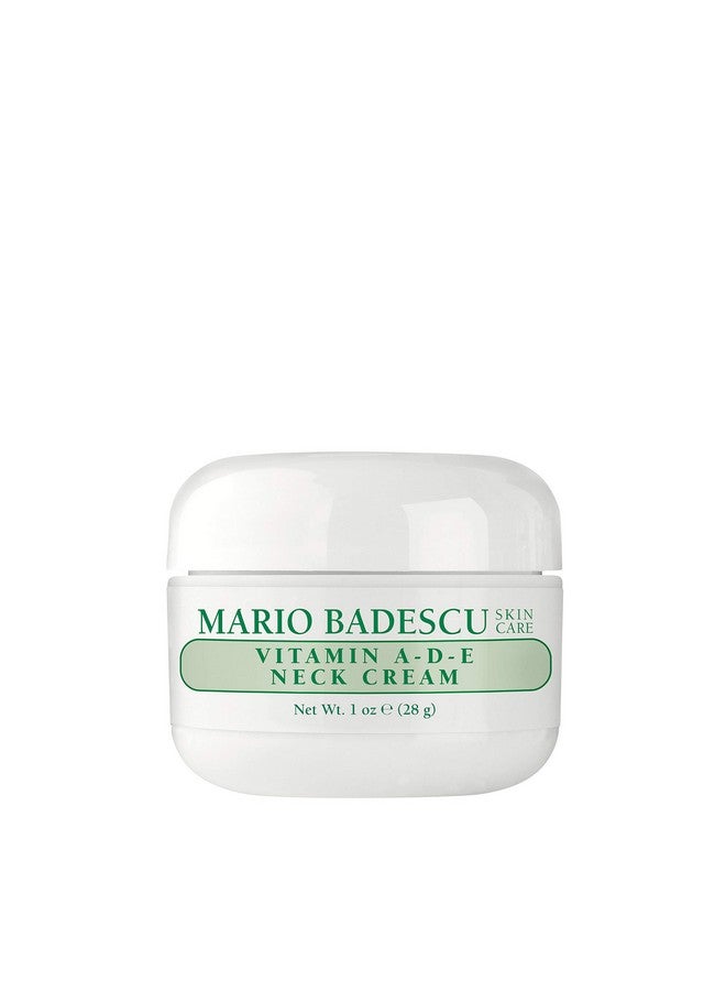 MARIO BADESCU Vitamin A-D-E Neck Cream For All Skin Types |Neck Cream That Firms And Hydrates |Formulated With Rice Bran Oil & Vitamin A And E|1 Ounce - Image 1