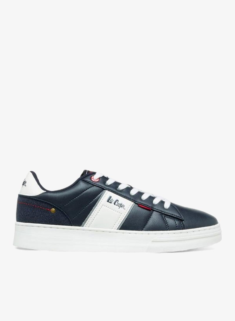 لي كوبر حذاء رياضي رجالي برباط وتفاصيل شبكية - Image 1