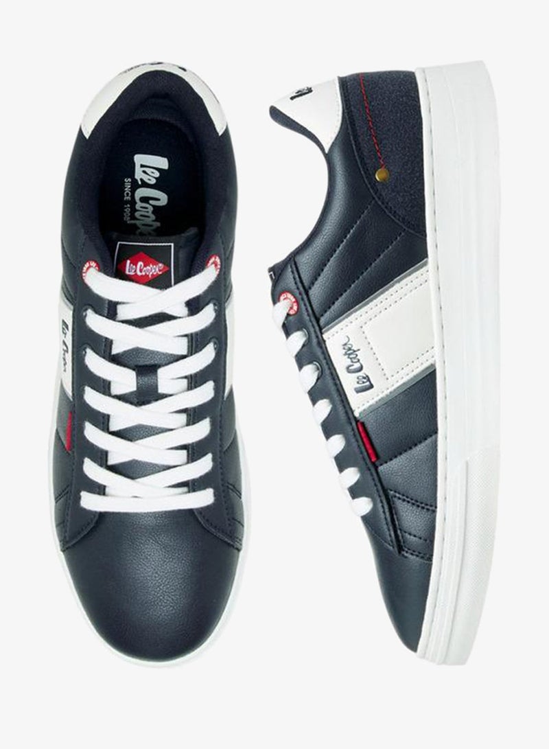 Lee Cooper Men's Panelled Lace-Up Sneakers - Image 1