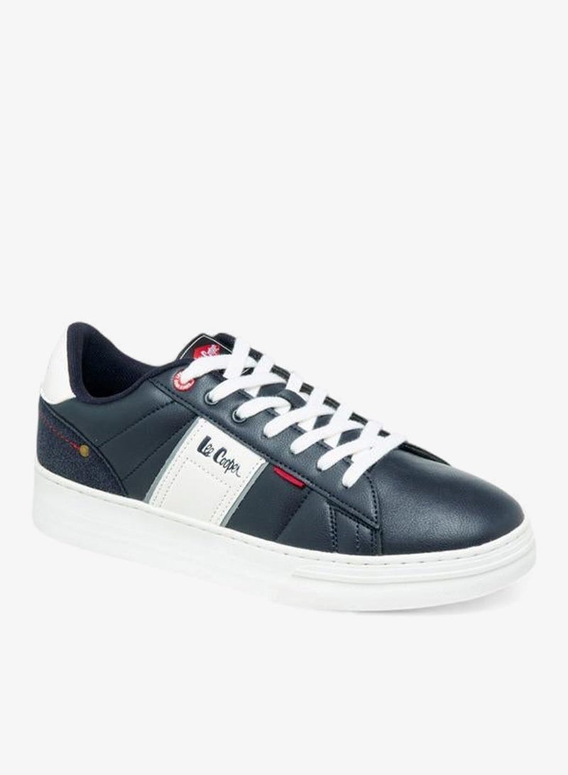 Lee Cooper Men's Panelled Lace-Up Sneakers - Image 2