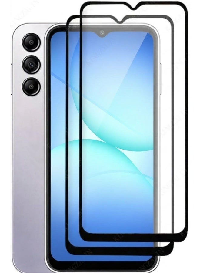 DUSALA Samsung Galaxy A17 Tempered Glass 9D Full HD Glass With 2-Pack For Galaxy A17 Anti-shatter 9H Hardness Scratch Proof Glass For Samsung Galaxy A17 6.7 -inch - Image 1