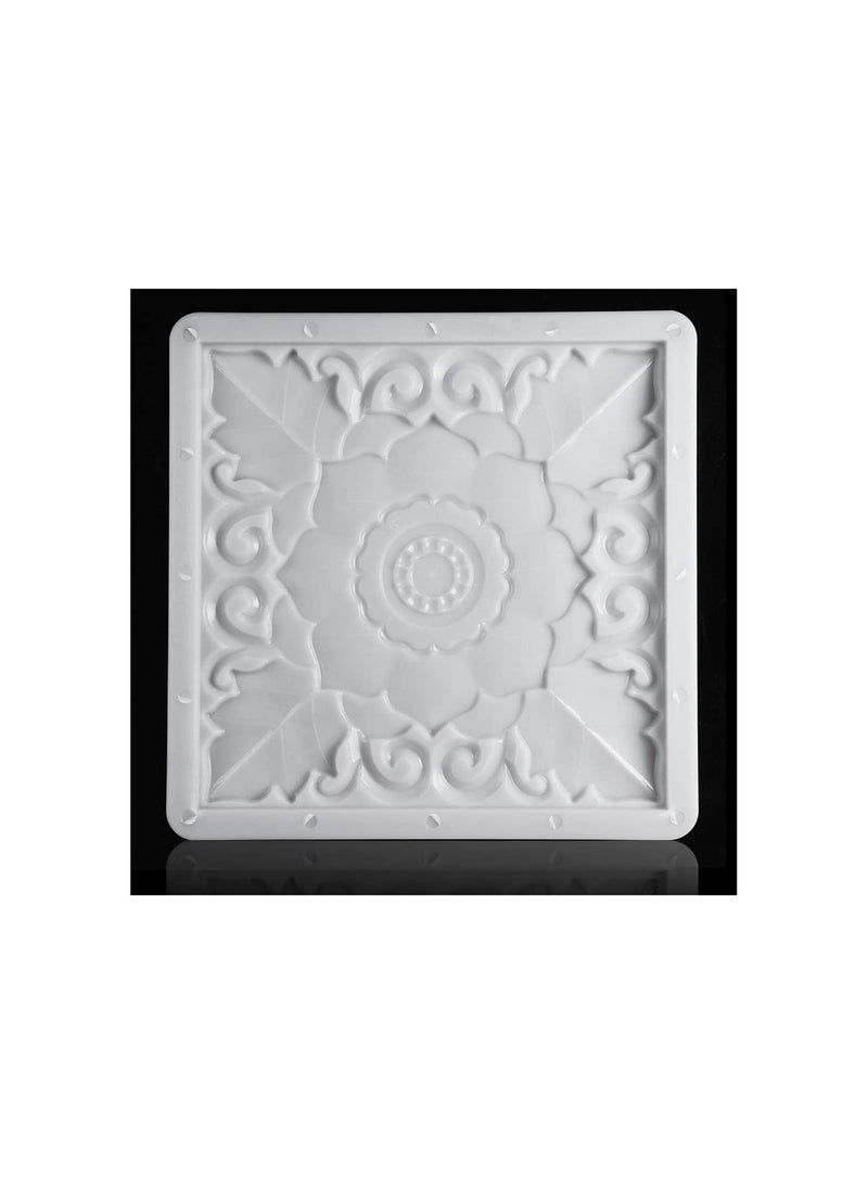 GGOOT Garden Mould DIY Plastic Lotus Path Paving Maker Mold Imitation Brick Carving Pavement Tool  - Image 3
