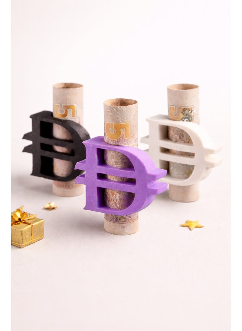 12 حبه - حامل العيدية للدرهم الإماراتي – حامل هدية نقود مطبوع بتقنية الطباعة ثلاثية الأبعاد لعيد مبارك - Image 3