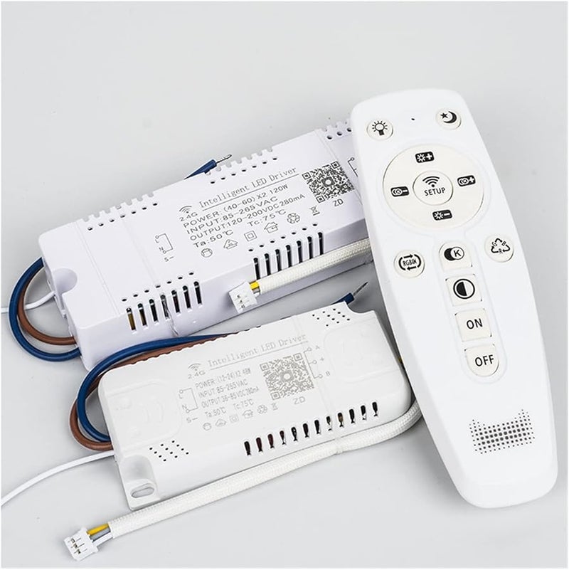Wide Voltage 110V 220V 2 4G Dimming LED Driver Power Supply for Ceiling Lamp - Image 2