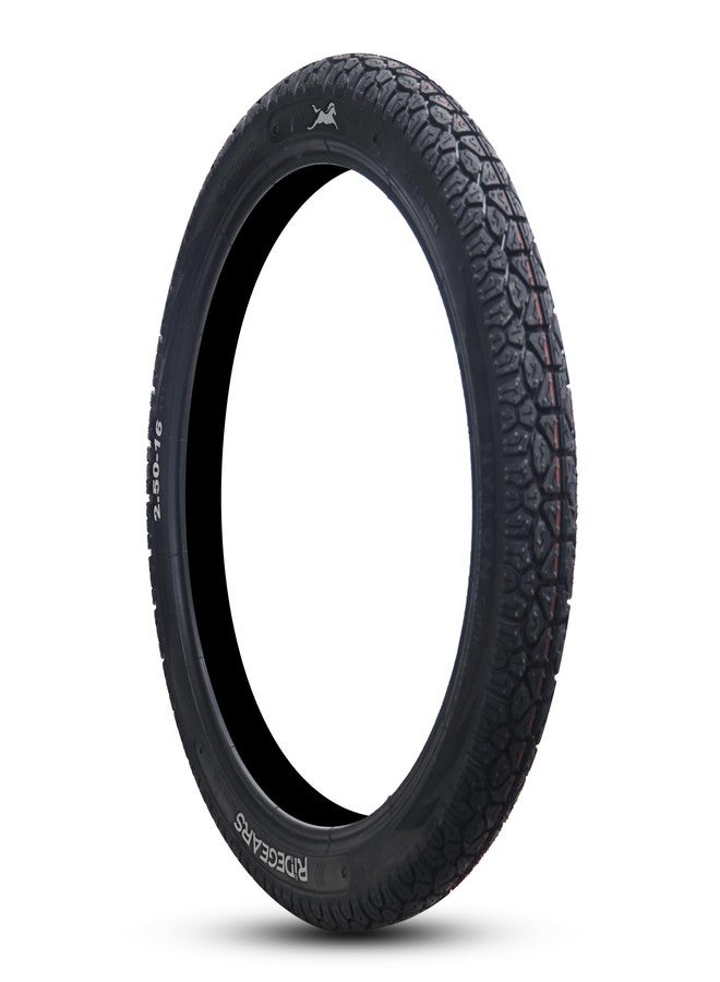 TVS Ride Gears 2.50-16 with Tube Bike Tyre, for Both Front and Rear - Image 3