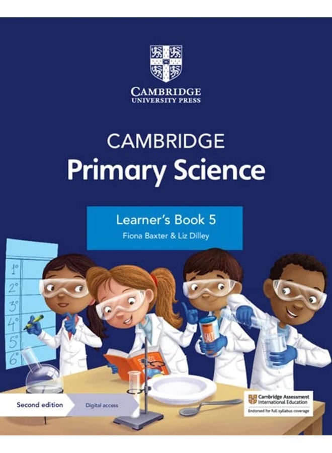 Cambridge Primary Science Learner's Book 5 with Digital Access (1 Year)