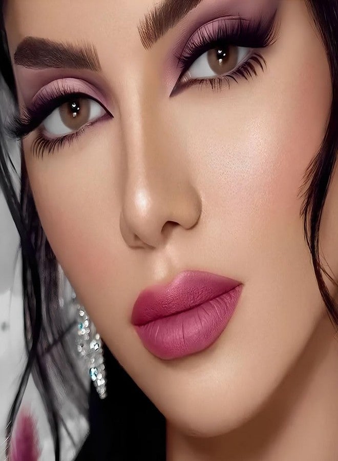 Hxssll Lip Stain, Waterproof lip tint, Matte Color Look, Longlasting All Day Wear Lip Color, Smudge Proof Natural Finish, Precise Chisel Tip Marker,non sticky lip gloss,kiss proof lip color 05# - Image 4