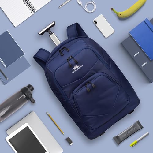 HIGH SIERRA Large Capacity Clear PVC Trolley Backpack - Image 2