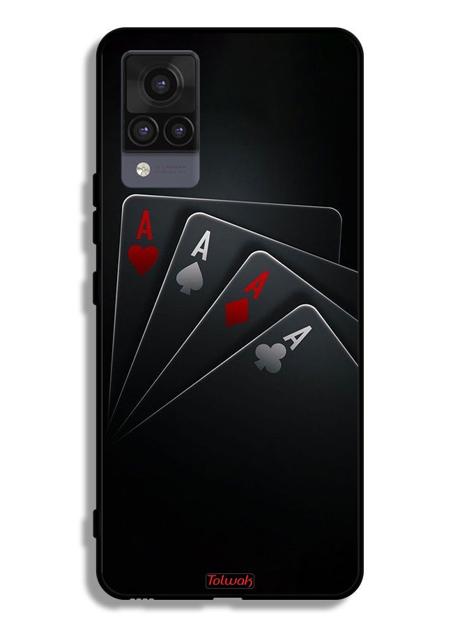 Tolwak Vivo V21 Protective Case Cover Cards A - Image 2