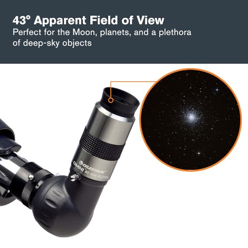 Celestron 93325 40mm Omni Eyepiece (Silver/Black) - Image 3