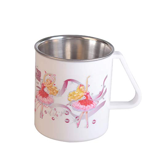 Saura- Milk and Coffee Mug with Steel Inner 330 ml- 1 Piece- White - Image 1