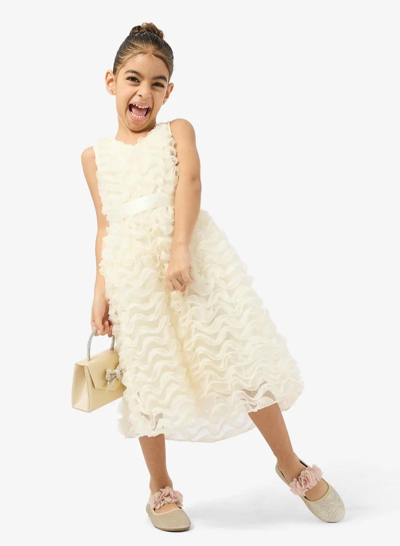 Pinata Soft Pink Fairy-Wing Occasion Dress - Image 1
