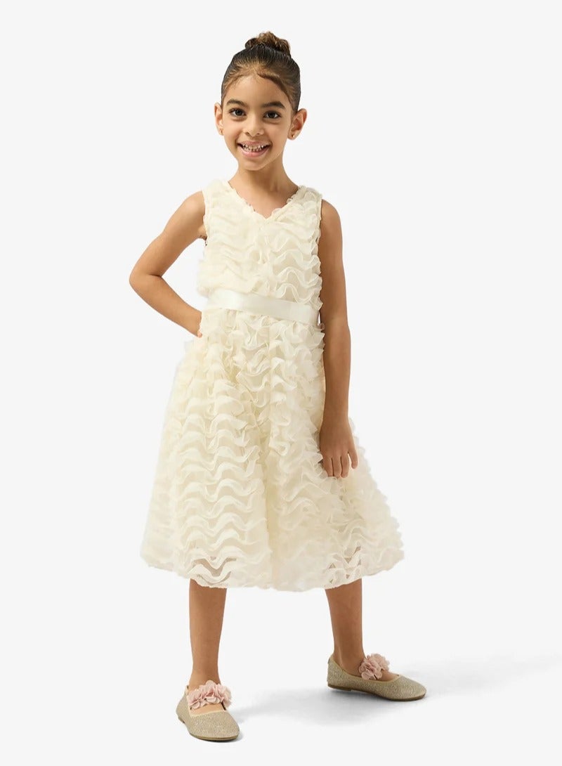 Pinata Soft Pink Fairy-Wing Occasion Dress - Image 4