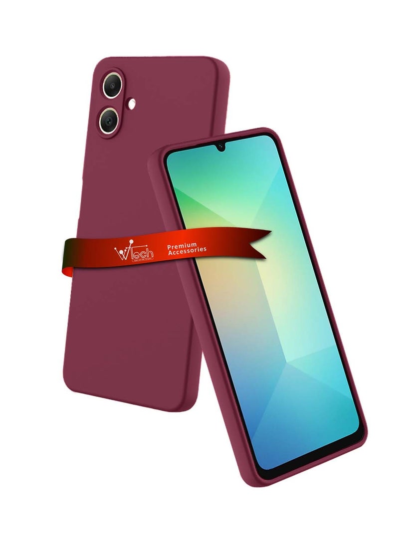 دبليو تيك غطاء الحماية السائل الممتاز سامسونج جالكسي A06 4G 2024 - كستنائي - Image 1