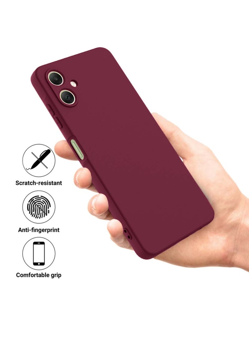 دبليو تيك غطاء الحماية السائل الممتاز سامسونج جالكسي A06 4G 2024 - كستنائي - Image 2