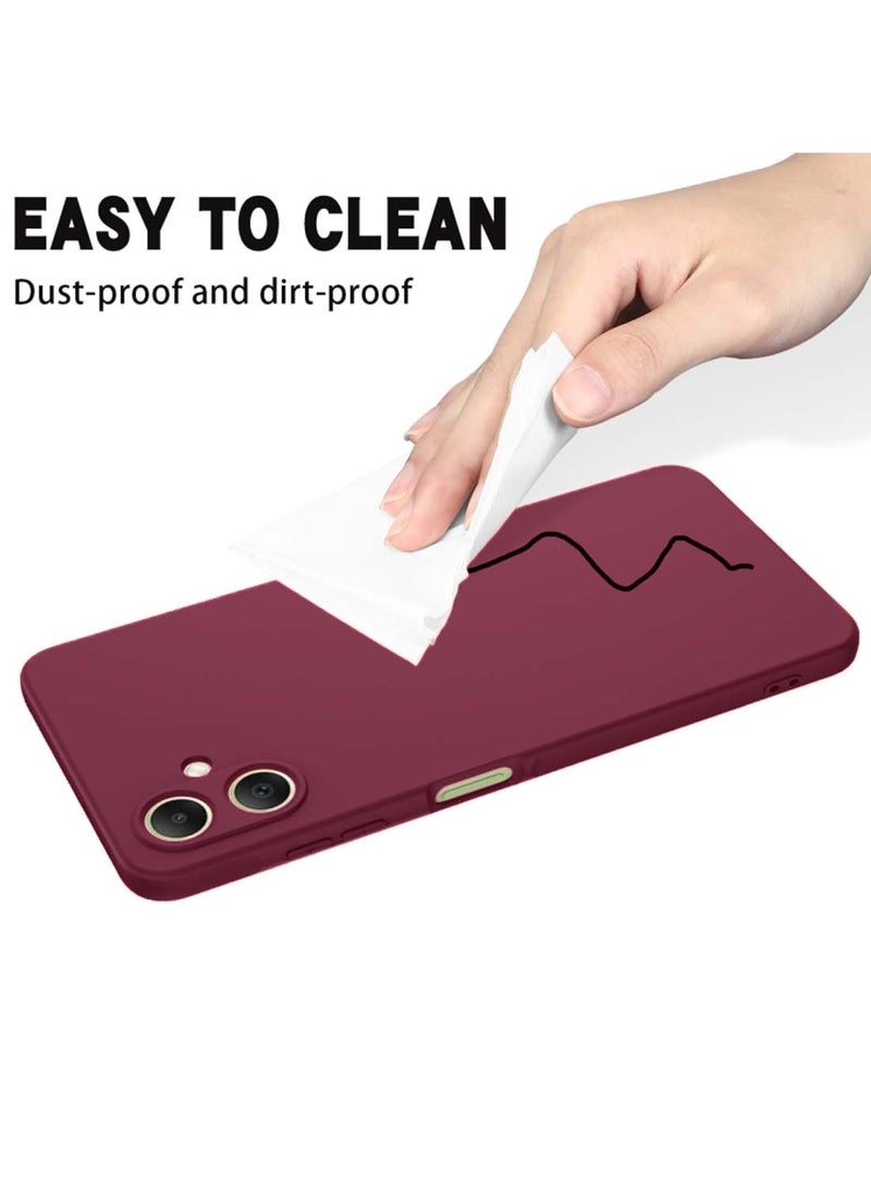 دبليو تيك غطاء الحماية السائل الممتاز سامسونج جالكسي A06 4G 2024 - كستنائي - Image 5