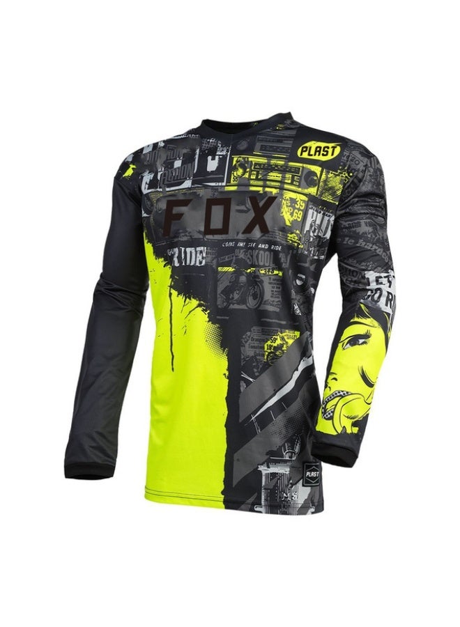 Fox Men's Outdoor Cycling Suit Off-road Road Mountain Bike Cycling Suit - Image 1