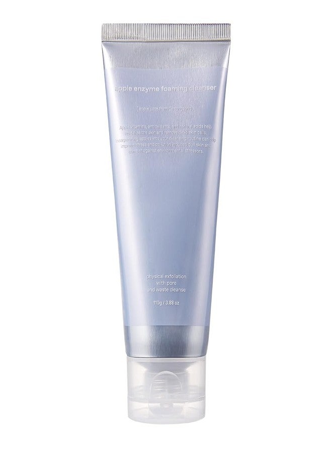 glow apple enzyme foaming cleanser : daily gentle, hydrating foam that exfoliates and cleanses for smooth skin, a scrub cleanser with a squeaky-clean finish, leaving no residue, 3.9 oz - Image 1