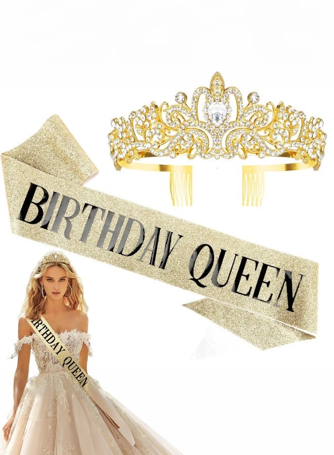 وشاح عيد ميلاد للنساء، وشاح ملكة عيد الميلاد، تاج عيد الميلاد للنساء، تيجان عيد الميلاد للنساء - Image 1