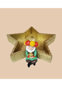Home Care Eid Celebration Figurine - Multifunctional Resin Storage Box, Traditional Middle Eastern Design, Perfect for Ramadan & Home Decor 18X6.5 cm  - Image 1