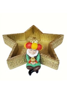 Home Care Eid Celebration Figurine - Multifunctional Resin Storage Box, Traditional Middle Eastern Design, Perfect for Ramadan & Home Decor 18X6.5 cm  - Image 4