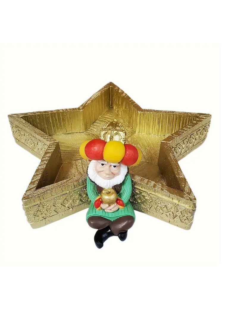 Home Care Eid Celebration Figurine - Multifunctional Resin Storage Box, Traditional Middle Eastern Design, Perfect for Ramadan & Home Decor 18X6.5 cm  - Image 4