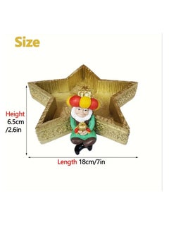 Home Care Eid Celebration Figurine - Multifunctional Resin Storage Box, Traditional Middle Eastern Design, Perfect for Ramadan & Home Decor 18X6.5 cm  - Image 2