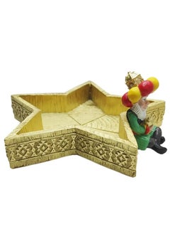 Home Care Eid Celebration Figurine - Multifunctional Resin Storage Box, Traditional Middle Eastern Design, Perfect for Ramadan & Home Decor 18X6.5 cm  - Image 5