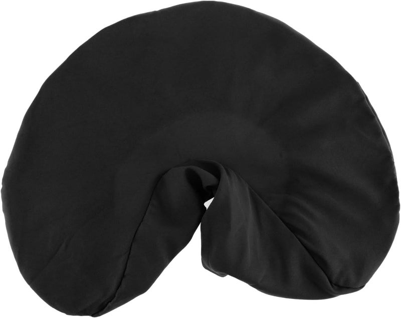 predolo 3X Massage Table Sheet Set Face Rest Cover,Washable, Spa Bed Cover Flat Sheet for Massage Table Beauty SPA, Black - Image 3