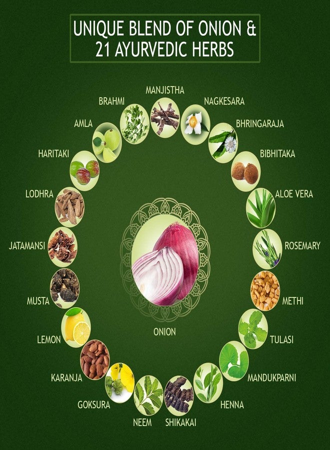 كيش كينج شامبو كيش كينج لعلاج فروة الرأس والشعر، علاج أيورفيدي لتساقط الشعر، برائحة البصل، 300 مل - Image 5